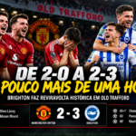 Beeindruckende Wende! Brighton schreibt zu Hause gegen Manchester United Geschichte