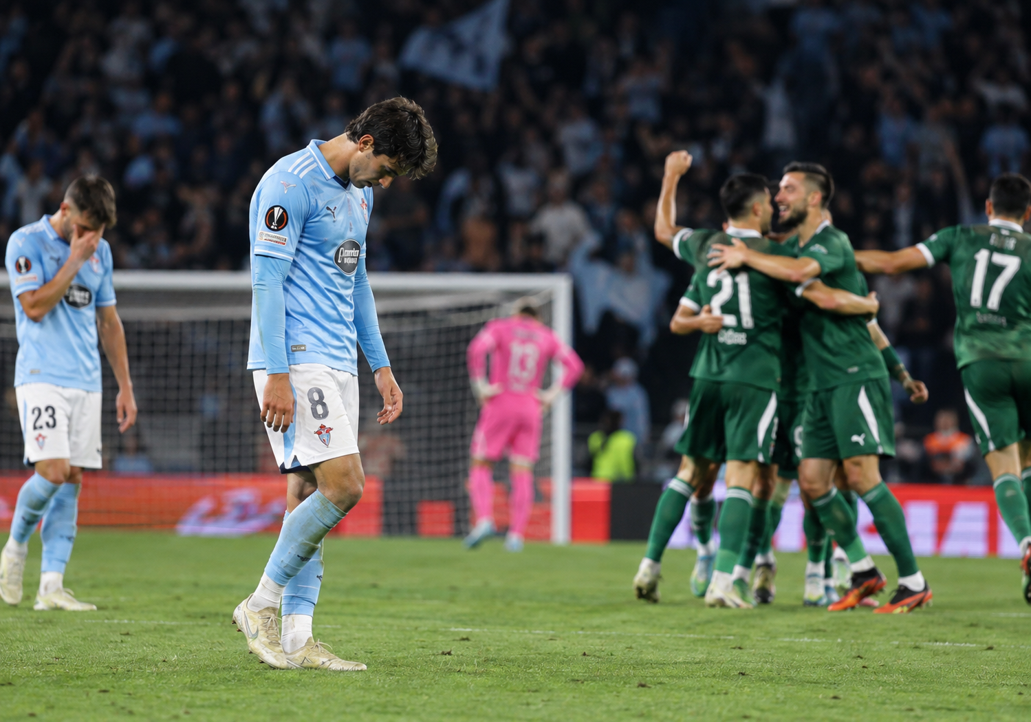 Celta perde o primeiro desafio europeu