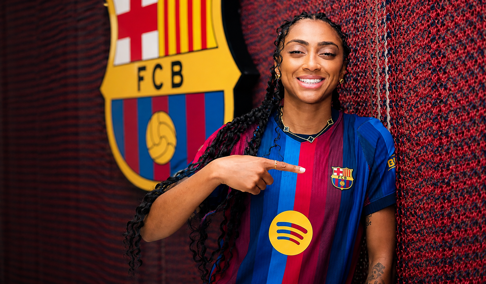 Kerolin Nicole no Barcelona